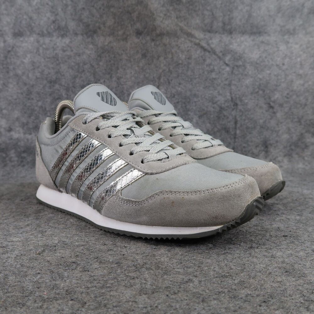 K Swiss Shoes Womens 7.5 Athletic Trainer Casual Sneakers Active Comfort Grey
